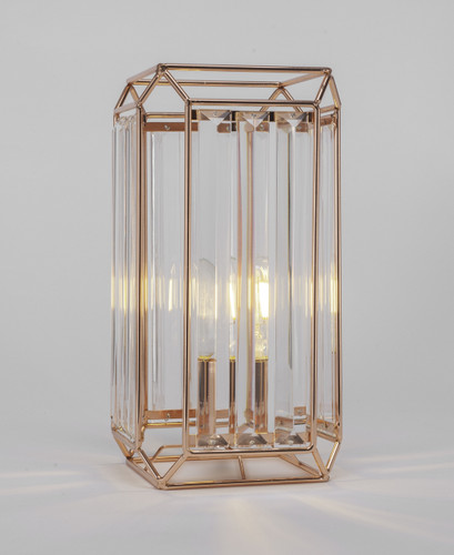 Genesis 1 Light Table Lamp In Copper (497-CP)