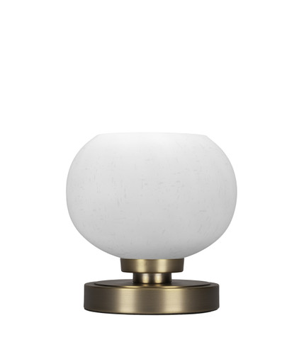 Luna 1 Light Table Lamp In New Age Brass (51-NAB-212)
