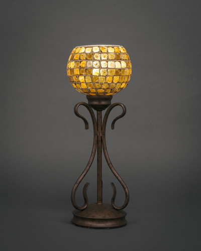 Swan 1 Light Table Lamp In Bronze (31-BRZ-402)