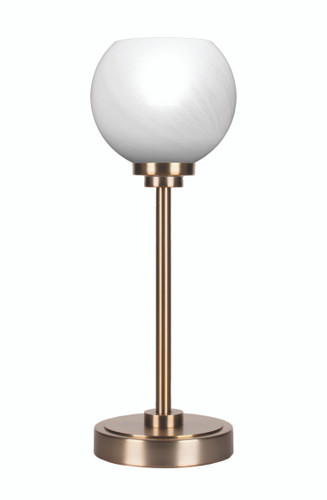 Luna 1 Light Table Lamp In New Age Brass (53-NAB-4101)