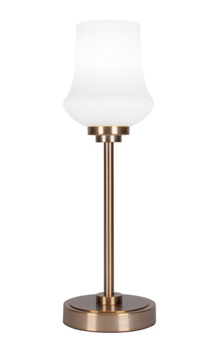 Luna 1 Light Table Lamp In New Age Brass (53-NAB-681)