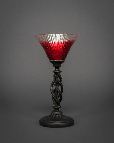 Elegante 1 Light Table Lamp In Dark Granite (61-DG-756)