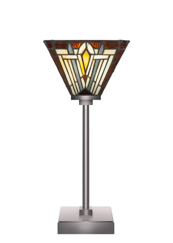 Luna 1 Light Table Lamp In Graphite (54-GP-9596)