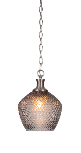 Zola 1 Light Pendant In Brushed Nickel (96-BN-4922)