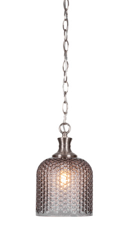 Zola 1 Light Pendant In Brushed Nickel (96-BN-4912)