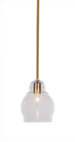 Palisade 1 Light Pendant In New Age Brass (81-NAB-4570)