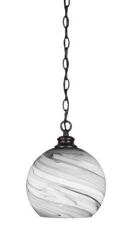 Kimbro 1 Light Pendant In Matte Black (92-MB-4359)