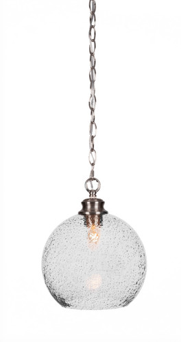 Kimbro 1 Light Pendant In Brushed Nickel (92-BN-4352)