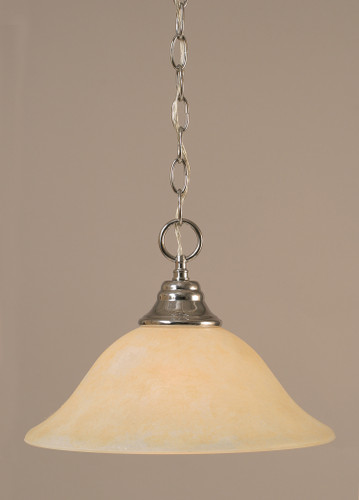 1 Light Pendant In Chrome (10-CH-523)