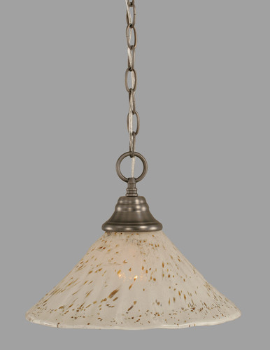 1 Light Pendant In Brushed Nickel (10-BN-702)