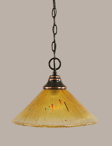 1 Light Pendant In Black Copper (10-BC-774)