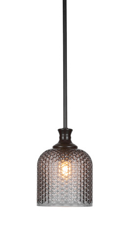 Zola 1 Light Pendant In Matte Black (76-MB-4912)