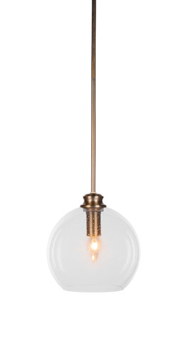 Kimbro 1 Light Pendant In New Age Brass (71-NAB-4350)