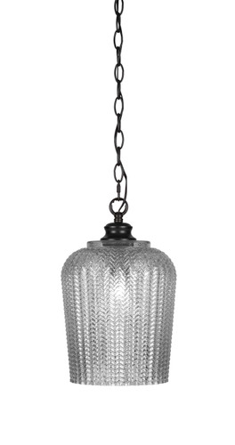 Cordova 1 Light Pendant In Matte Black (91-MB-4283)