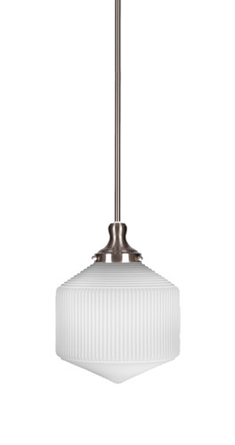 Carina 1 Light Pendant In Brushed Nickel (79-BN-4621)