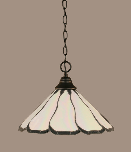 1 Light Pendant In Matte Black (10-MB-912)