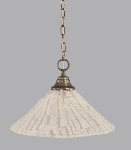 1 Light Pendant In Brushed Nickel (10-BN-719)