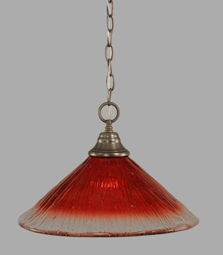 1 Light Pendant In Brushed Nickel (10-BN-716)