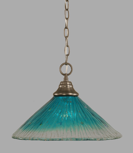 1 Light Pendant In Brushed Nickel (10-BN-715)