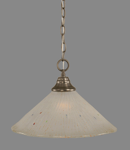 1 Light Pendant In Brushed Nickel (10-BN-711)