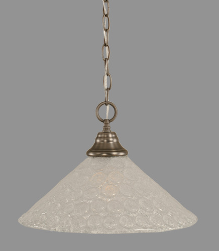 1 Light Pendant In Brushed Nickel (10-BN-411)