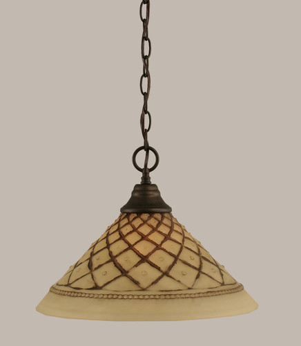 1 Light Pendant In Bronze (10-BRZ-718)