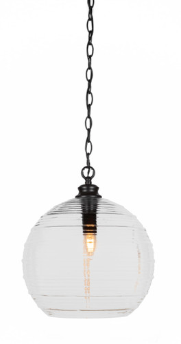 Malena 1 Light Pendant In Matte Black (90-MB-5140)