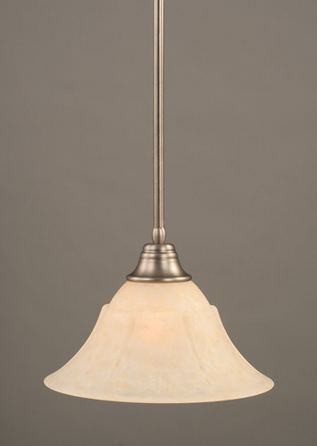 1 Light Pendant In Brushed Nickel (26-BN-53318)