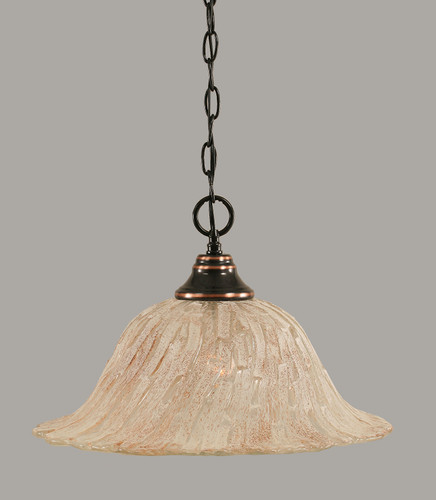 1 Light Pendant In Black Copper (10-BC-419)