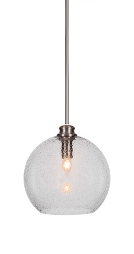 Kimbro 1 Light Pendant In Brushed Nickel (71-BN-4372)