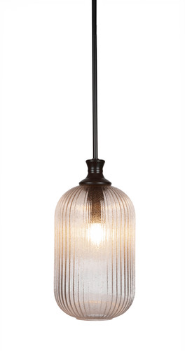 Carina 1 Light Pendant In Matte Black (74-MB-4608)