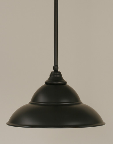 1 Light Pendant In Matte Black (26-MB-429-MB)