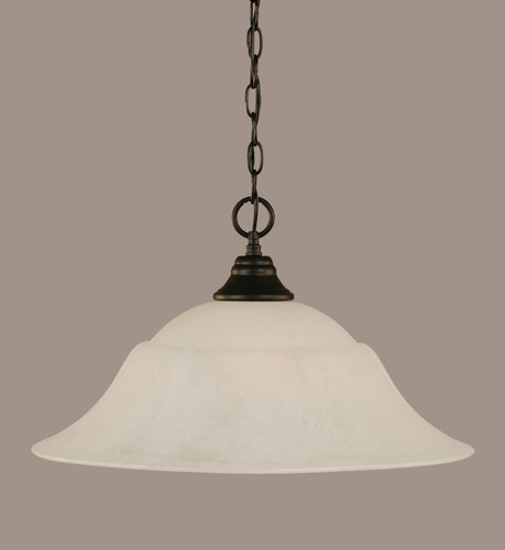 1 Light Pendant In Matte Black (10-MB-53815)