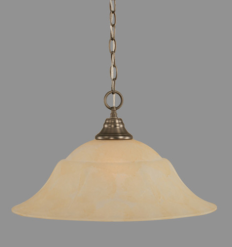 1 Light Pendant In Brushed Nickel (10-BN-53813)