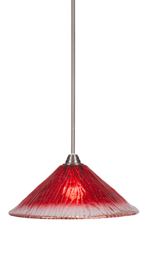 Paramount 1 Light Pendant In Brushed Nickel (3401-BN-716)