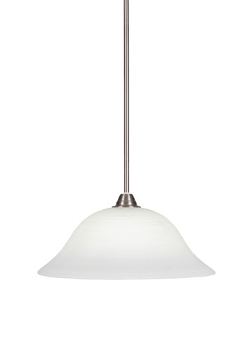 Paramount 1 Light Pendant In Brushed Nickel (3401-BN-612)