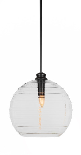 Malena 1 Light Pendant In Matte Black (70-MB-5140)