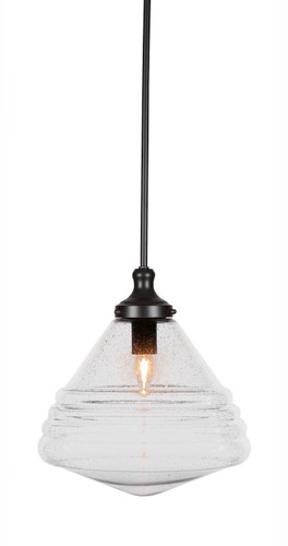 Juno 1 Light Pendant In Matte Black (78-MB-4730)
