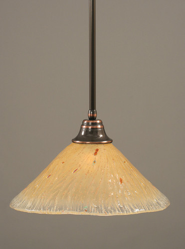 1 Light Pendant In Black Copper (26-BC-710)