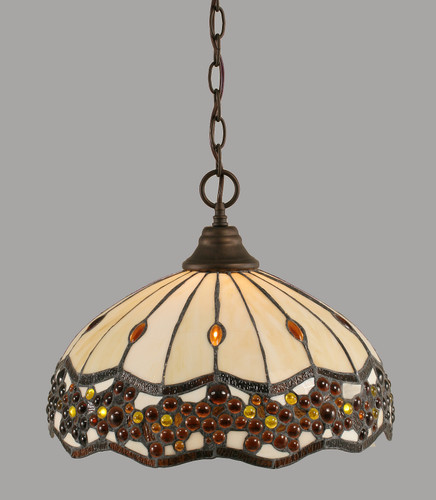 1 Light Pendant In Bronze (10-BRZ-997)