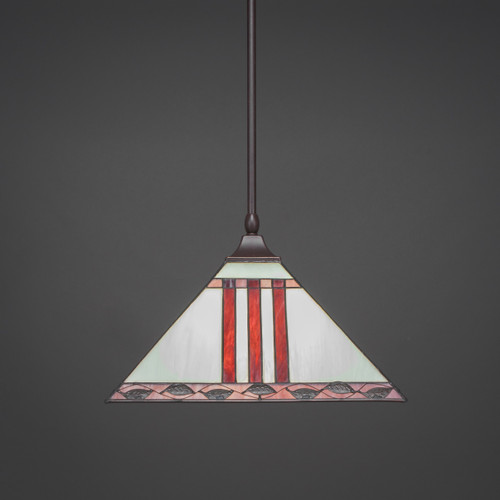 1 Light Pendant In Dark Granite (13-DG-958)