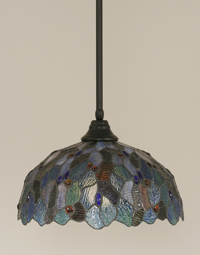 1 Light Pendant In Matte Black (26-MB-995)