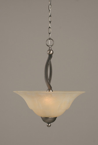 Bow 2 Light Pendant In Brushed Nickel (274-BN-53613)