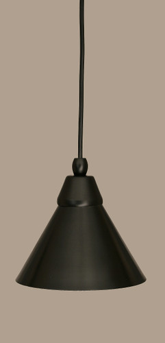 1 Light Mini Pendant In Matte Black (22-MB-421)