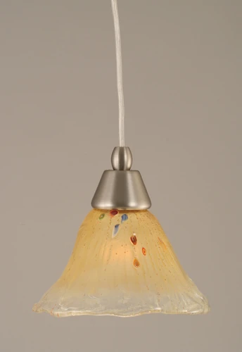 1 Light Mini Pendant In Brushed Nickel (22-BN-750)
