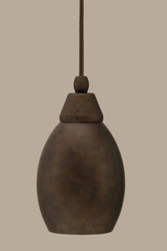 1 Light Mini Pendant In Bronze (22-BRZ-426)