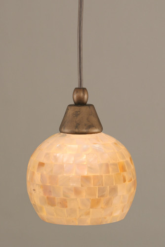 1 Light Mini Pendant In Bronze (22-BRZ-405)