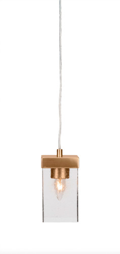 Nouvelle 1 Light Mini Pendant In New Age Brass (3022-NAB-530)