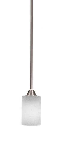 Paramount 1 Light Mini Pendant In Brushed Nickel (3401-BN-310)