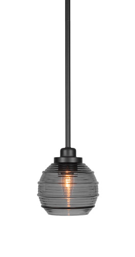 Odyssey 1 Light Mini Pendant In Matte Black (2601-MB-5112)